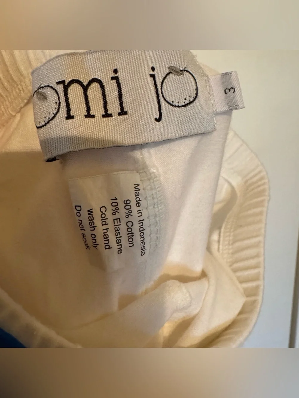 Omi Jo Creamy White Drawstring Bloomer Shorts Well Dressed Wolf Girls 3